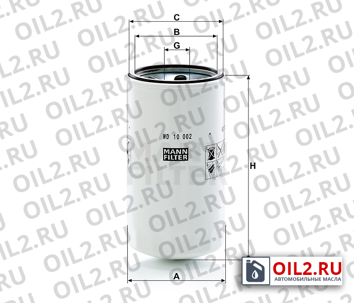 ���������� ������ MANN WD 10 002