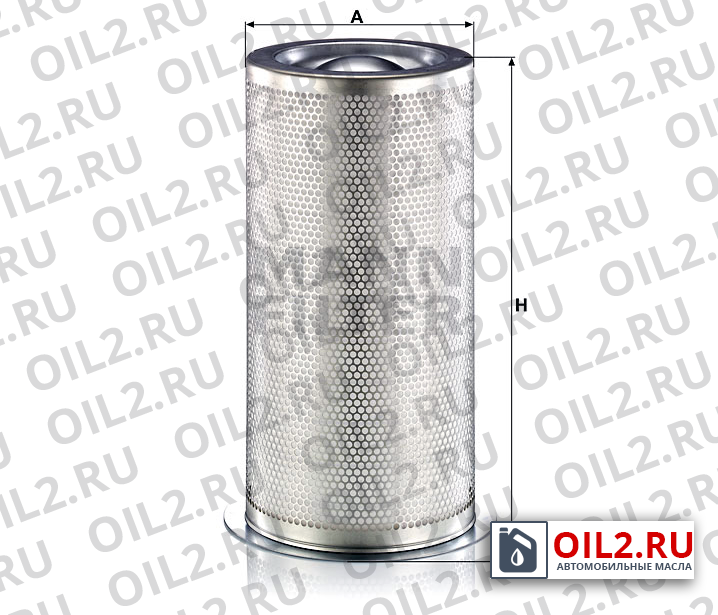 Габаритный чертеж MANN LE 57 004 x Габаритный чертеж MANN LE 57 004 x