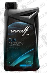 WOLF Fun 4T 20w-40 1 .