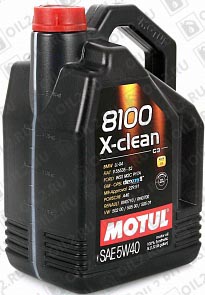 пїЅпїЅпїЅпїЅпїЅпїЅ MOTUL 8100 X-clean 5W-40 5 л.
