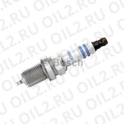 spark plug, double platinum (Bosch 0242236564). .