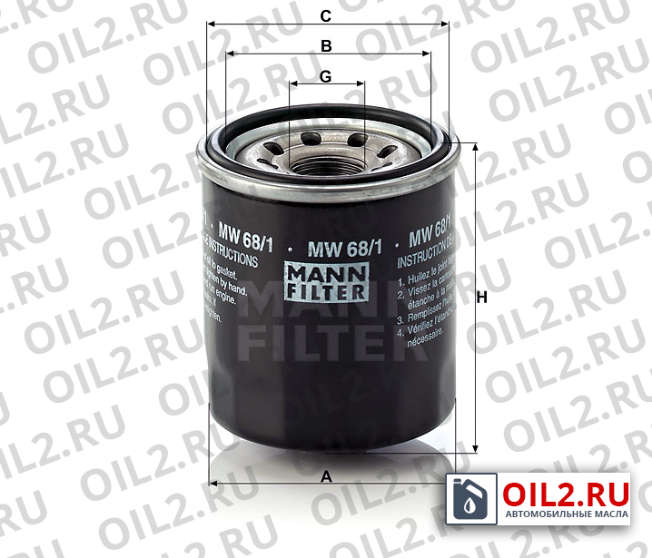 ���������� ������ MANN MW 68/1