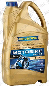 ������ RAVENOL Motobike 4-T Ester 5W-30 4 .