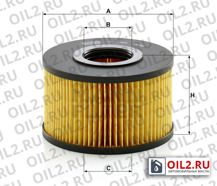 Габаритный чертеж MANN C 15 015 Габаритный чертеж MANN C 15 015