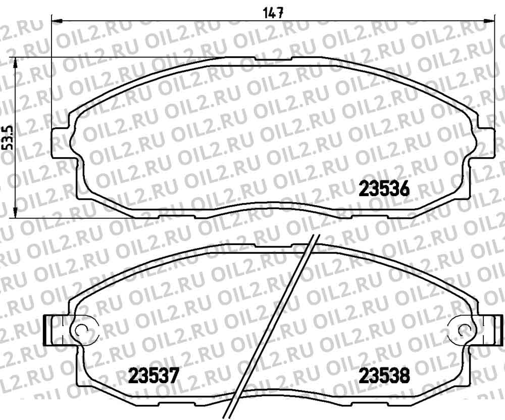  BREMBO P 30 010. .