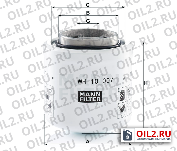   MANN WH 10 007