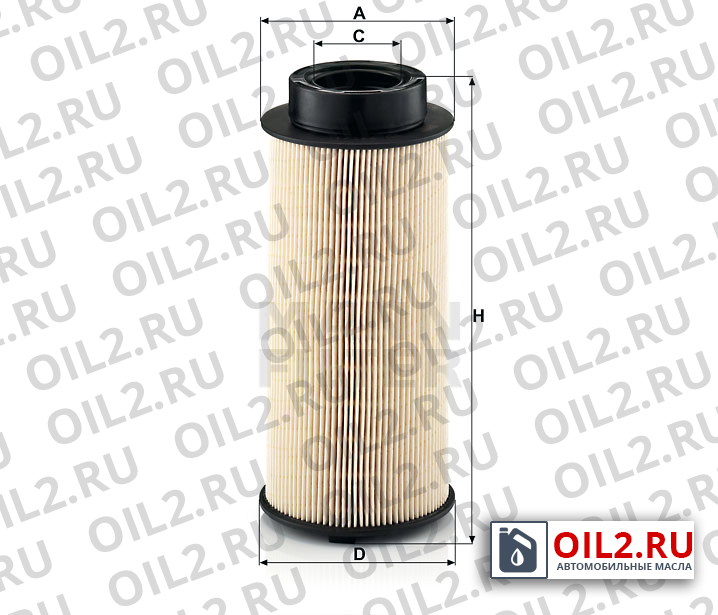 Габаритный чертеж MANN PU 941/1 x Габаритный чертеж MANN PU 941/1 x