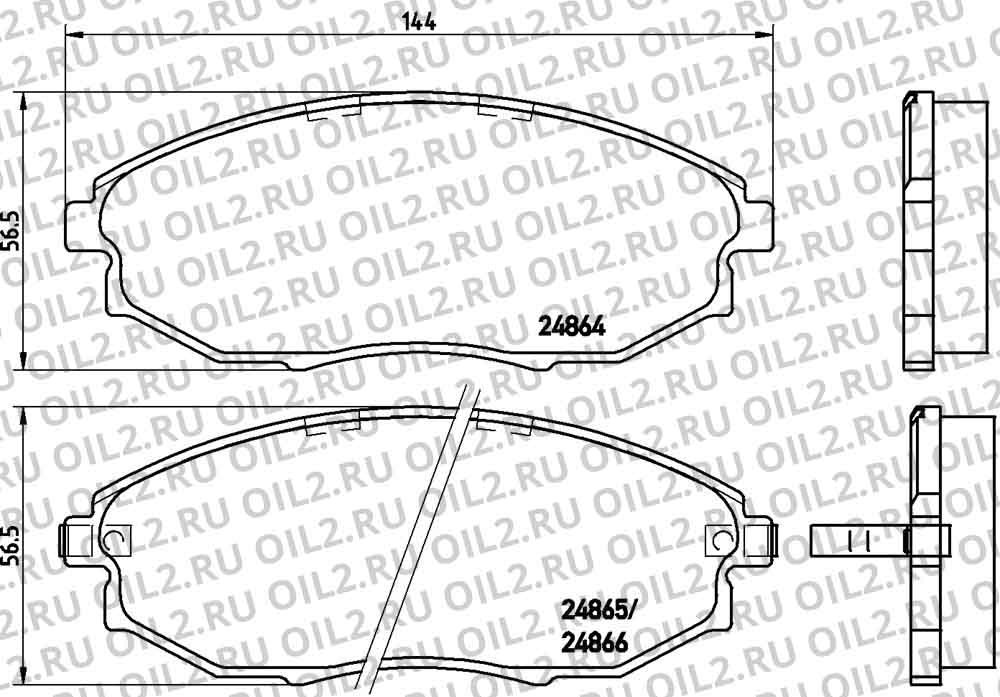 Колодки BREMBO P 10 007. Фотогаллерея. Колодки BREMBO P 10 007. Фотогаллерея.