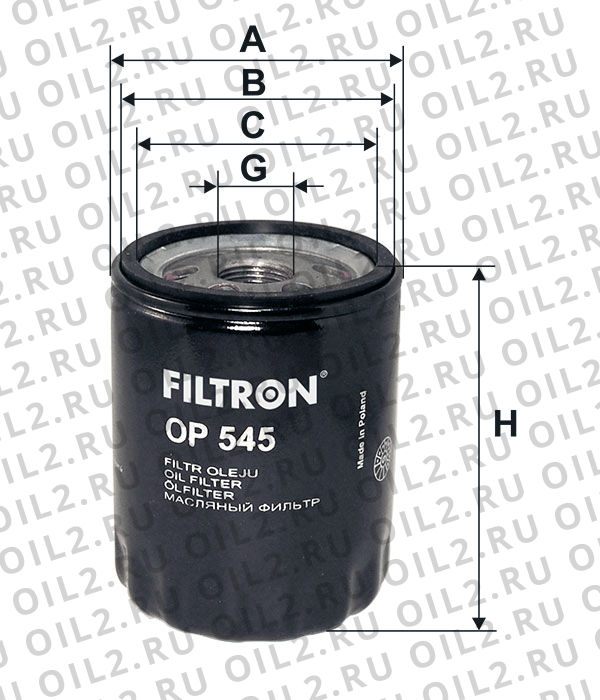    FILTRON OP 545