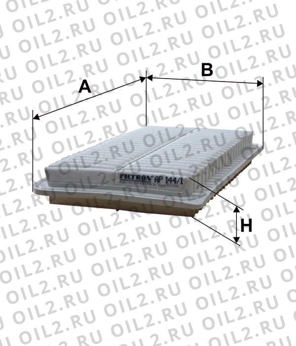 Габаритный чертеж Фильтр FILTRON AP 144/1 Габаритный чертеж Фильтр FILTRON AP 144/1
