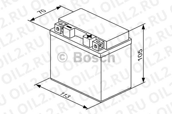 , agm (Bosch 0092M60090). .