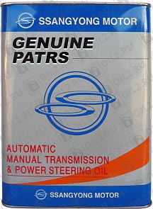 ������   SSANGYONG Automatic Manual Transmission & Power Steering Oil 1 .