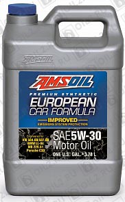 AMSOIL European Car Formula Low-SAPS Synthetic Motor Oil 5W-30 3,785 . 
