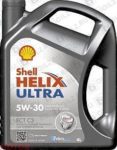 ������ SHELL Helix Ultra ECT C3 5W-30 4 .
