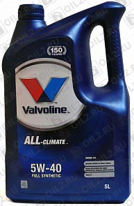 VALVOLINE All Climate Diesel 5W-40 C3 4 . 