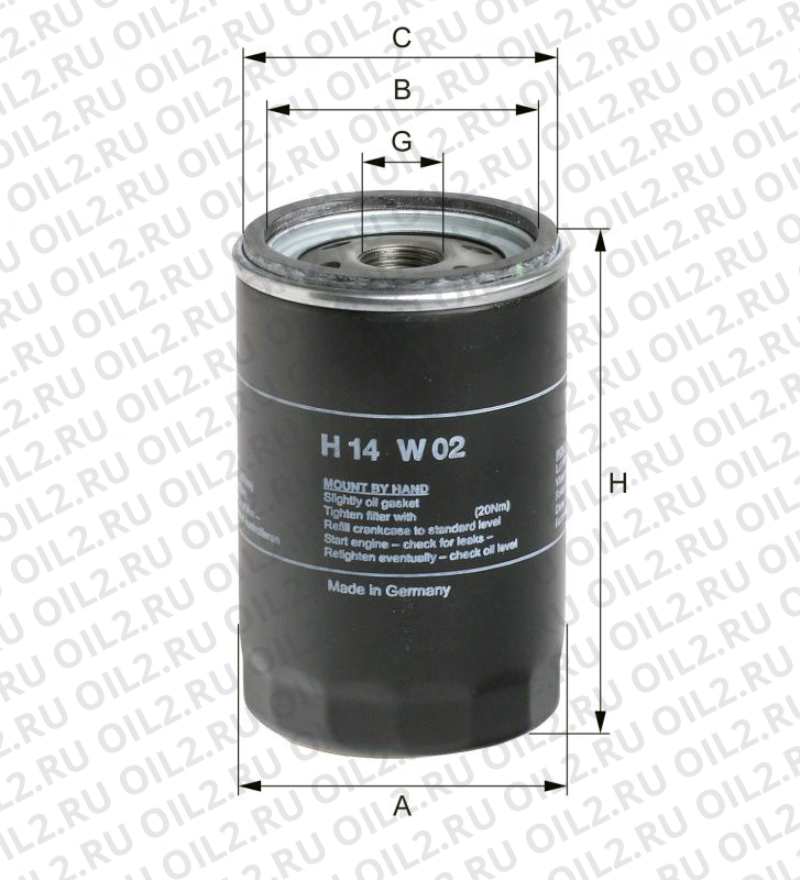   Hengst H14W02.  .