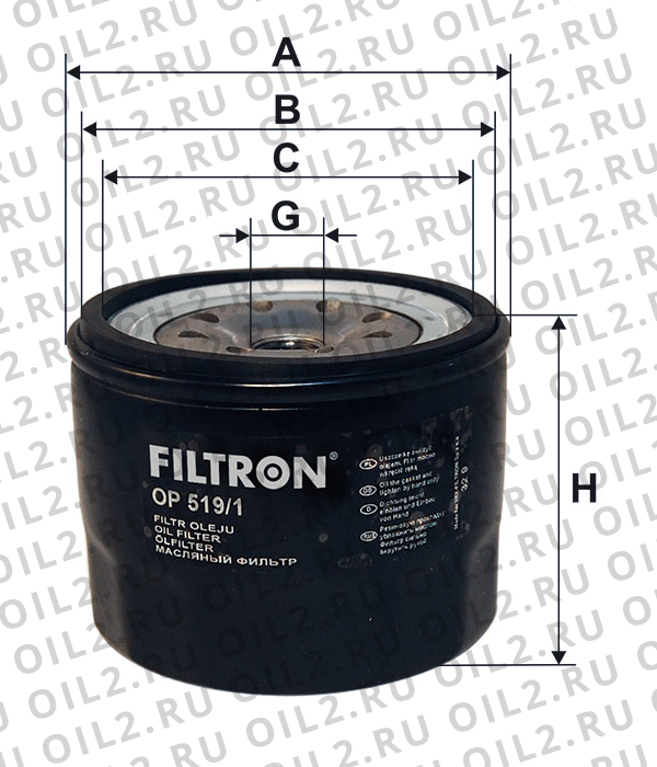���������� ������ ������ FILTRON OP 519/1