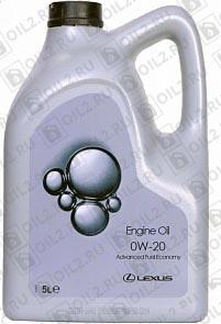 LEXUS Engine Oil Synthetic 0W-20 5 . 