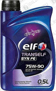 Купить Трансмиссионное масло ELF Tranself Syn FE 75W-90 0,5 л.
