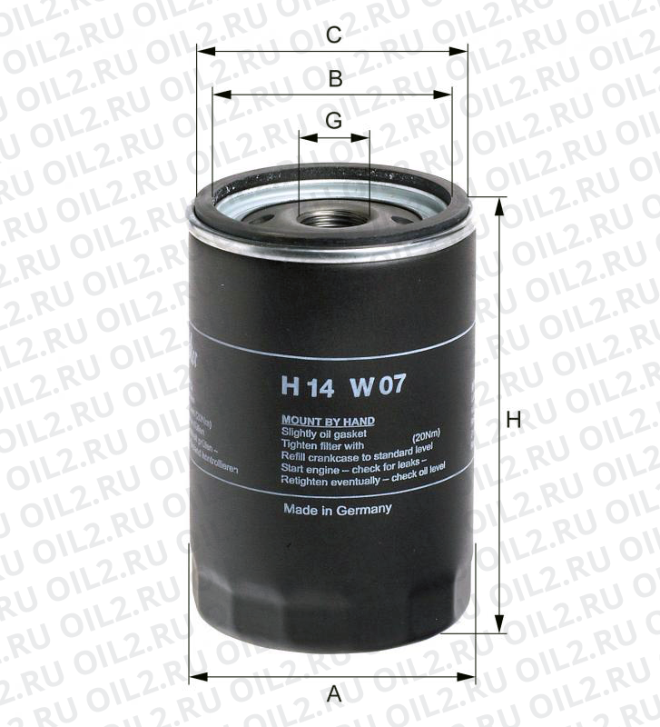������   Hengst H14W07