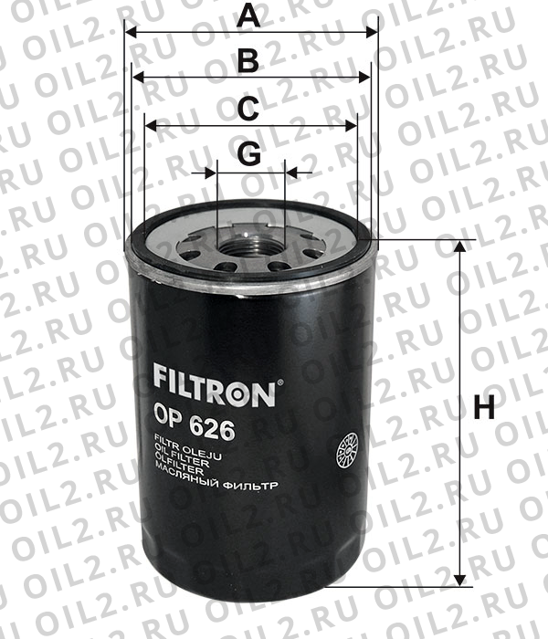    FILTRON OP 626