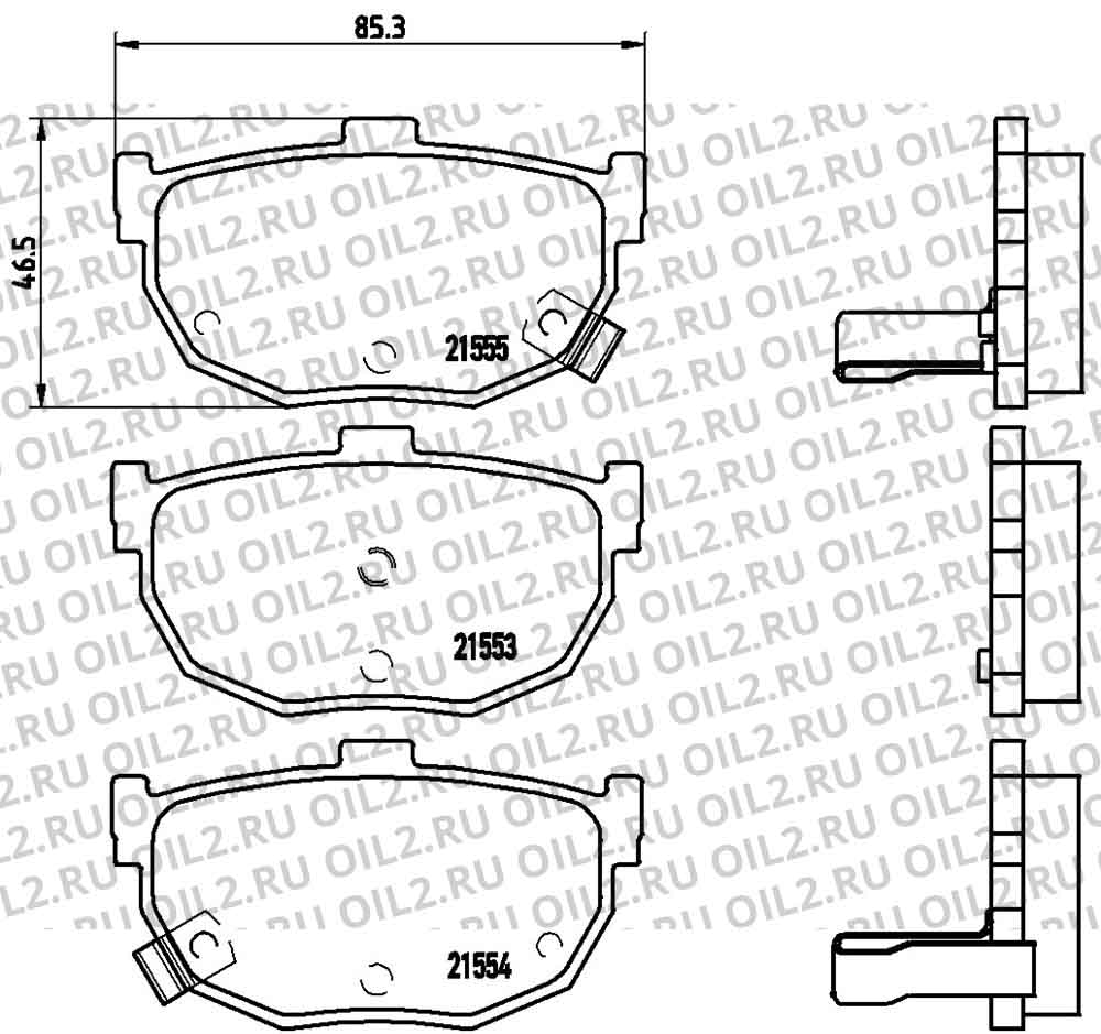  BREMBO P 30 003. .