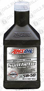 пїЅпїЅпїЅпїЅпїЅпїЅ AMSOIL Signature Series Synthetic Motor Oil 5W-50 0,946 л.