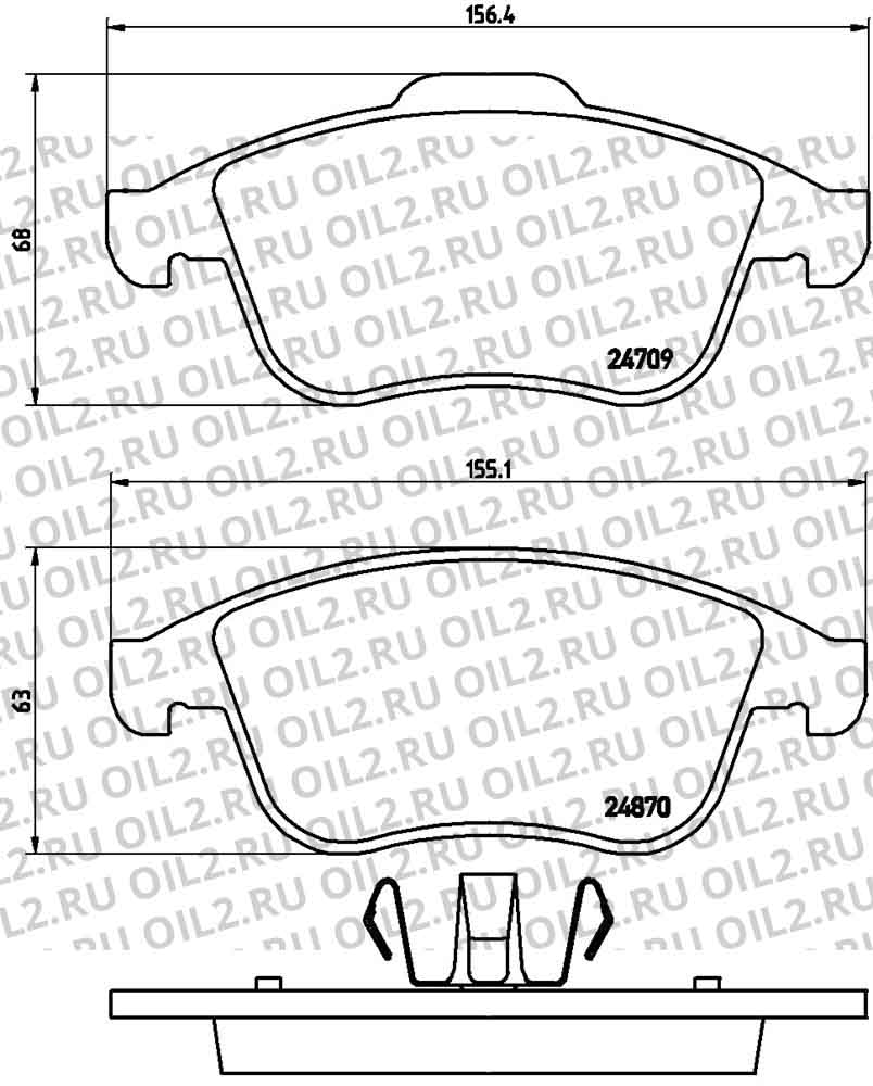  BREMBO P 68 045. .