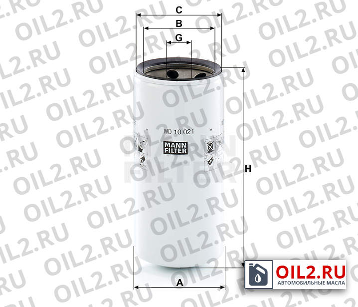���������� ������ MANN WD 10 021