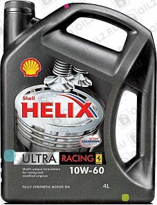 SHELL Helix Ultra Racing 10W-60 4 .
