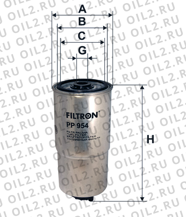 ���������� ������ ������ FILTRON PP 954