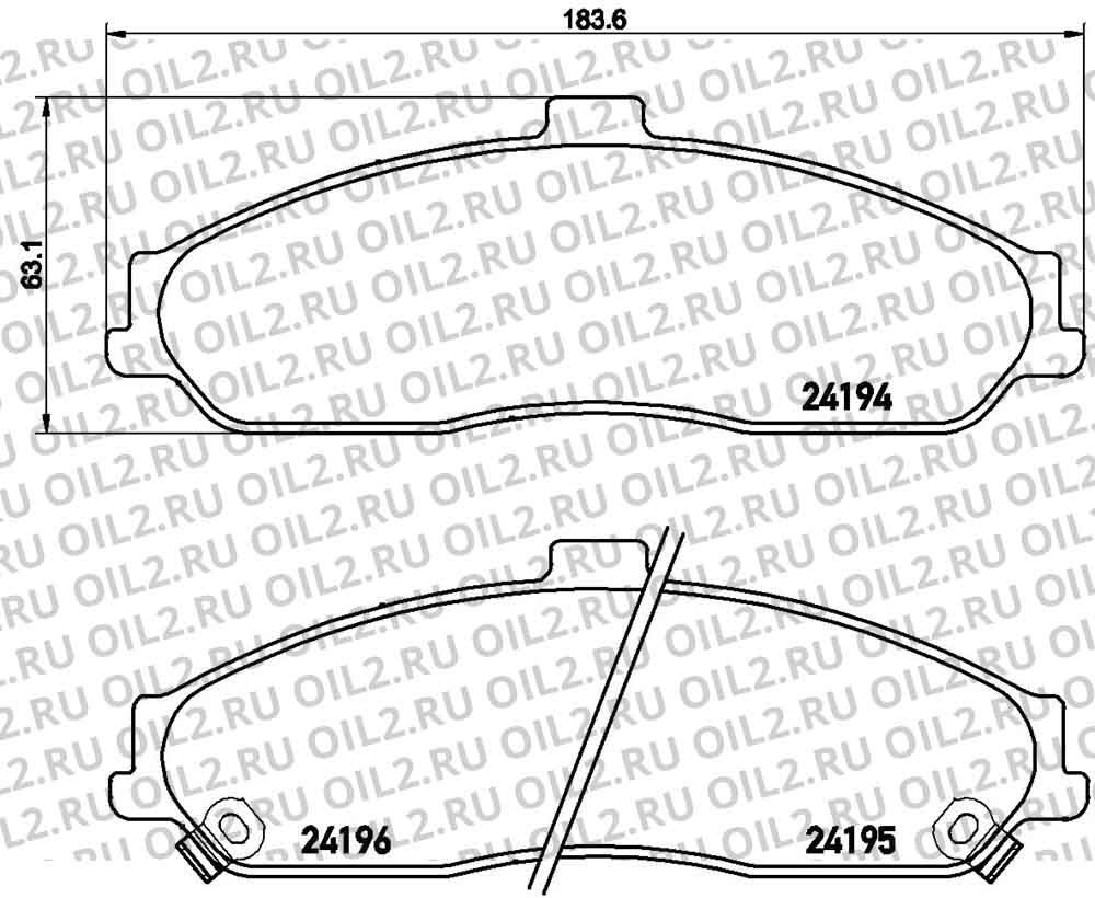  BREMBO P 10 052. .