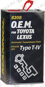 ������   MANNOL 8208 O.E.M. for Toyota Lexus / ATF T-IV 4 .