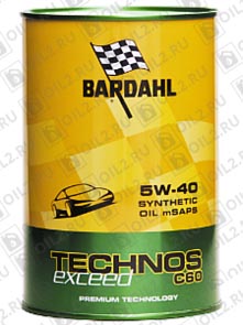 BARDAHL Technos Exceed C60 5W-40 1 . 