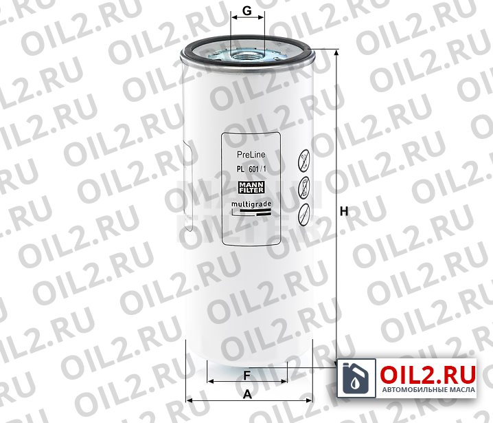 ���������� ������ MANN PL 601/1