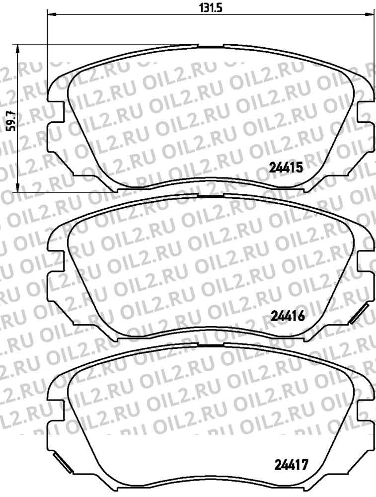  BREMBO P 59 054. .