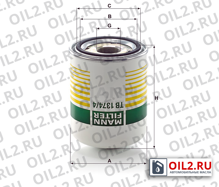   MANN TB 1374/4 x