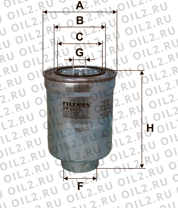    FILTRON PP 852/3