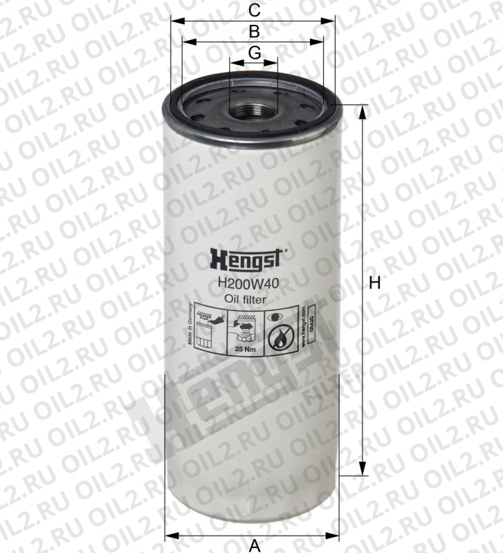   Hengst H200W40.  .