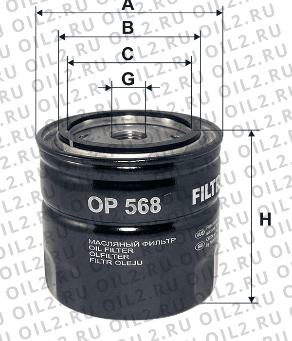    FILTRON OP 568