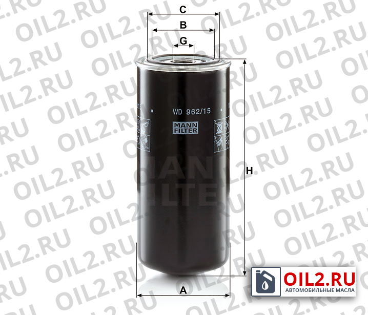   MANN WD 962/15