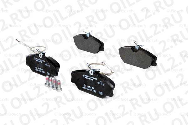 набор тормозных колодок; фронт (Bosch 0986461765). Фотогаллерея. набор тормозных колодок; фронт (Bosch 0986461765). Фотогаллерея.