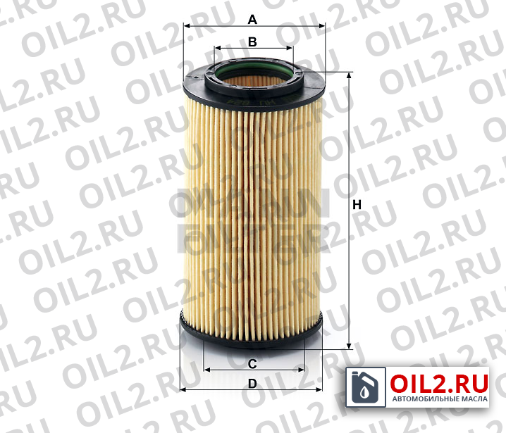   MANN HU 824 x