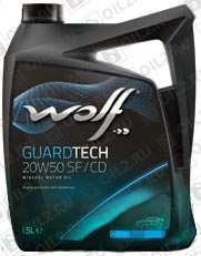 ������ WOLF Guard Tech 20W-50  SF/CD 5 �.