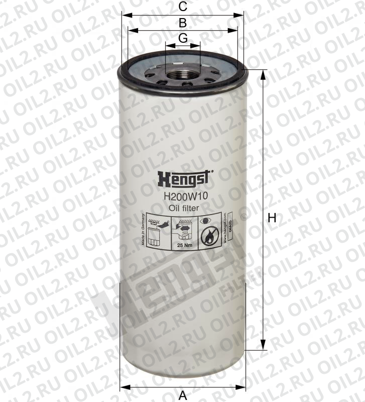   Hengst H200W10.  .