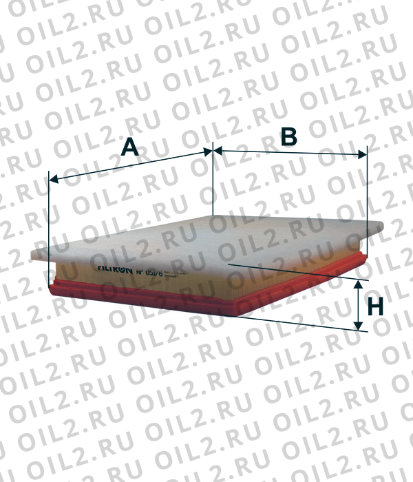 Габаритный чертеж Фильтр FILTRON AP 051/6 Габаритный чертеж Фильтр FILTRON AP 051/6