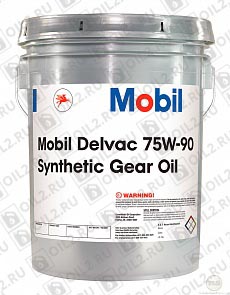 Купить Трансмиссионное масло MOBIL Synthetic Gear Oil 75W-90 20 л.