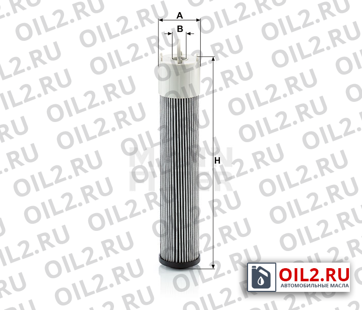 Габаритный чертеж MANN H 7010 Габаритный чертеж MANN H 7010