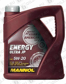 MANNOL Energy Ultra JP 5W-20 4 . 