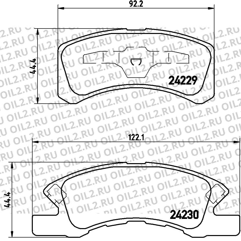  BREMBO P 16 011. .